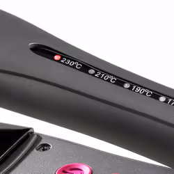 Haeger HS-35B.006A brosse soufflante et fer à lisser À chaleur Noir, Rose 230 W 2,5 m