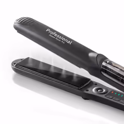 Haeger HS-45B.007A brosse soufflante et fer à lisser Vapeur Noir 2,5 m
