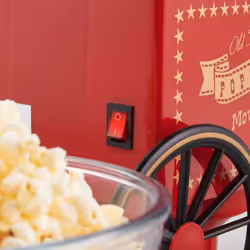 Haeger PM-120.001A machine à popcorn Rouge 4 min 1200 W