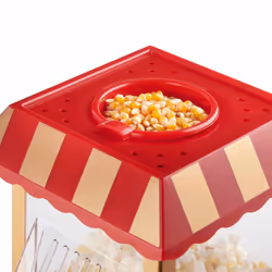 Haeger PM-120.001A machine à popcorn Rouge 4 min 1200 W - Vue supplémentaire 5