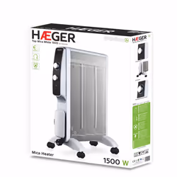 Haeger MH-15W.006A Noir, Blanc 1500W