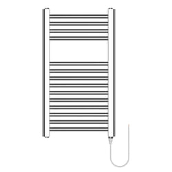 Haeger TW-15C.001A sèche-serviettes électrique 150 W Chrome
