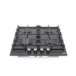 Haeger PG-4GG.007A plaque Noir Intégré 60 cm Gaz 4 zone(s)