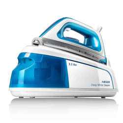 Haeger SG-22W.002A fer à repasser Fer à vapeur Semelle en céramique 2250 W Bleu, Blanc