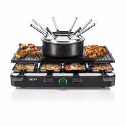 Haeger GR-FRG.016A appareil à fondue, raclette et wok 8 personne(s) - Vue supplémentaire 3
