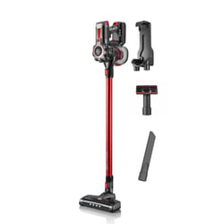 Haeger VC-22V.046A aspirateur de table Noir, Gris, Rouge Sans sac
