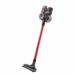 Haeger VC-22V.046A aspirateur de table Noir, Gris, Rouge Sans sac