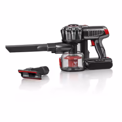 Haeger VC-22V.046A aspirateur de table Noir, Gris, Rouge Sans sac
