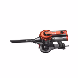Haeger VC-600.047A aspirateur balai et balai électrique Aspirateur-balai 2 en 1 Secteur Sec Sans sac 0,6 L 600 W Noir, Rouge
