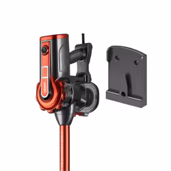 Haeger VC-600.048A aspirateur de table Noir, Rouge Sans sac