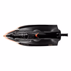 Haeger SI-220.015A fer à repasser Fer à vapeur Semelle en acier inoxydable 2200 W Noir