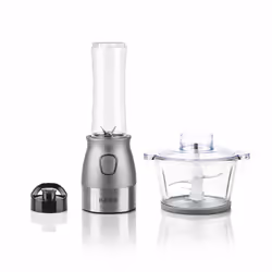 Haeger LQ-2E1.009A, Blender sport, 0,6 L, 500 W, Gris, Acier inoxydable
