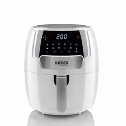 Haeger AF-D42.007A, Friteuse d’air chaud, 4,2 L, 80 °C, 200 °C, Unique, Noir