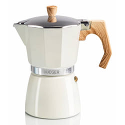 Haeger MOKA Pot 6 Cafetière à moka Beige
