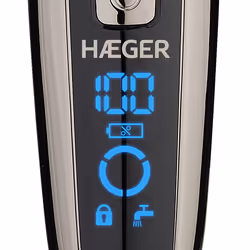 Haeger G-Man Ultra Rasoir rotatif Tondeuse Noir