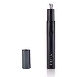 Haeger NT-REC.004A, Noir, Cylindre, Nez, Batterie, 45 min, Batterie intégré