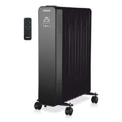 Haeger Digital XI Intérieure Noir 2500 W Chauffage électrique à bain d’huile