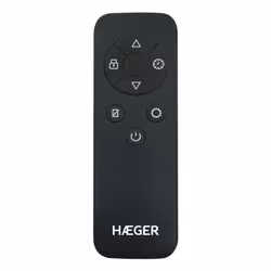 Haeger Digital XI Intérieure Noir 2500 W Chauffage électrique à bain d'huile - Vue supplémentaire 4