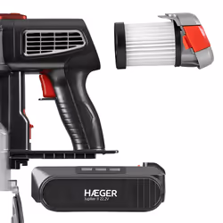 Haeger Jupiter II aspirateur de table Noir Sans sac - Vue supplémentaire 5