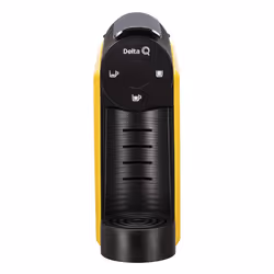 Delta Q miniQool, Cafetière à dosette, 0,6 L, Capsule de café, 1200 W, Jaune