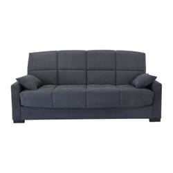 Banquette clic clac 3 places - tissu gris anthracite - Style contemporain - L223