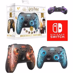 Manette Switch - Nintendo - Patronus Harry Potter - Lumineuse 7 Couleurs - Sans Fil RGB - 12h dautonomie