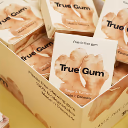 True Gum Chewing-gum au Gingembre et curcuma