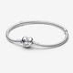 Bracelet - PANDORA - Moments - Argent 925/1000e - Fermoir Cœur - 18 cm