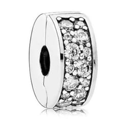 Pandora Perle de verre Femme CLEAR PAVE' CLIP