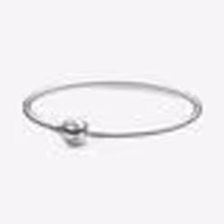 Bracelet - Pandora - Rigide - 15 cm - Métal - Argent - Mixte