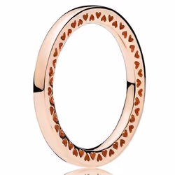 Bague - PANDORA - ROSE CLASSIC HRT - Or rose - Femme - Adulte