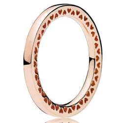 Bague - PANDORA - ROSE CLASSIC HRT - Or rose - Femme - Adulte
