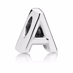 Pandora Perle de verre Femme LETTER A