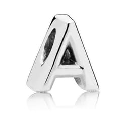 Pandora Perle de verre Femme LETTER A