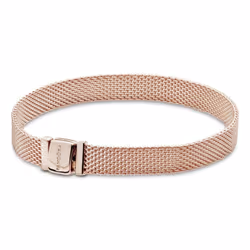 Pandora 587712, Bracelet, Chaîne à mailles, Femelle, Or