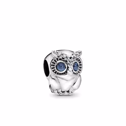 Pandora Perle de verre Femme SPARKLING OWL