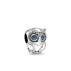 Pandora Perle de verre Femme SPARKLING OWL