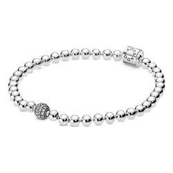 Pandora 598342CZ Bracelet de perles Femelle Argent sterling