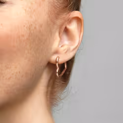 Pandora 288307 boucle d'oreille Boucles d'oreilles créoles Or rose