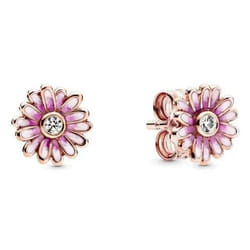 Pandora 288773C01 boucle d'oreille Clous d'oreilles Argent Or rose