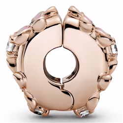 Pandora 788809C01 Fleurs et feuilles Or rose