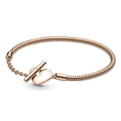 Pandora 589285C00 Bracelet à mailles Hearts & Love Femelle Or