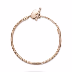 Pandora 589285C00 Bracelet à mailles Hearts & Love Femelle Or