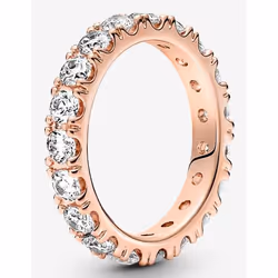 Pandora 180050C01 bague Bague éternelle Femelle Or rose - Vue supplémentaire 4