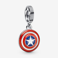 Pandora Perle de verre Femme MARVEL THE AVENGERS CAPTAIN AMERICA SHIELD DANGLE