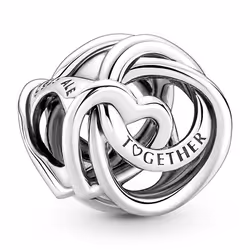 Pandora Perle de verre Femme FAMILY ALWAYS ENCIRCLED HEART