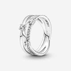 PANDORA Bague Argenté