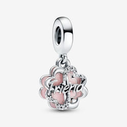 Charm Pendant - PANDORA - 792245C01 - Argent - Rose - Femme