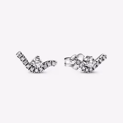 PANDORA Boucles d'oreilles Argenté