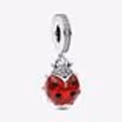 Charm Pendant - Pandora - Coccinelle Rouge - Argent - Femme - Adulte